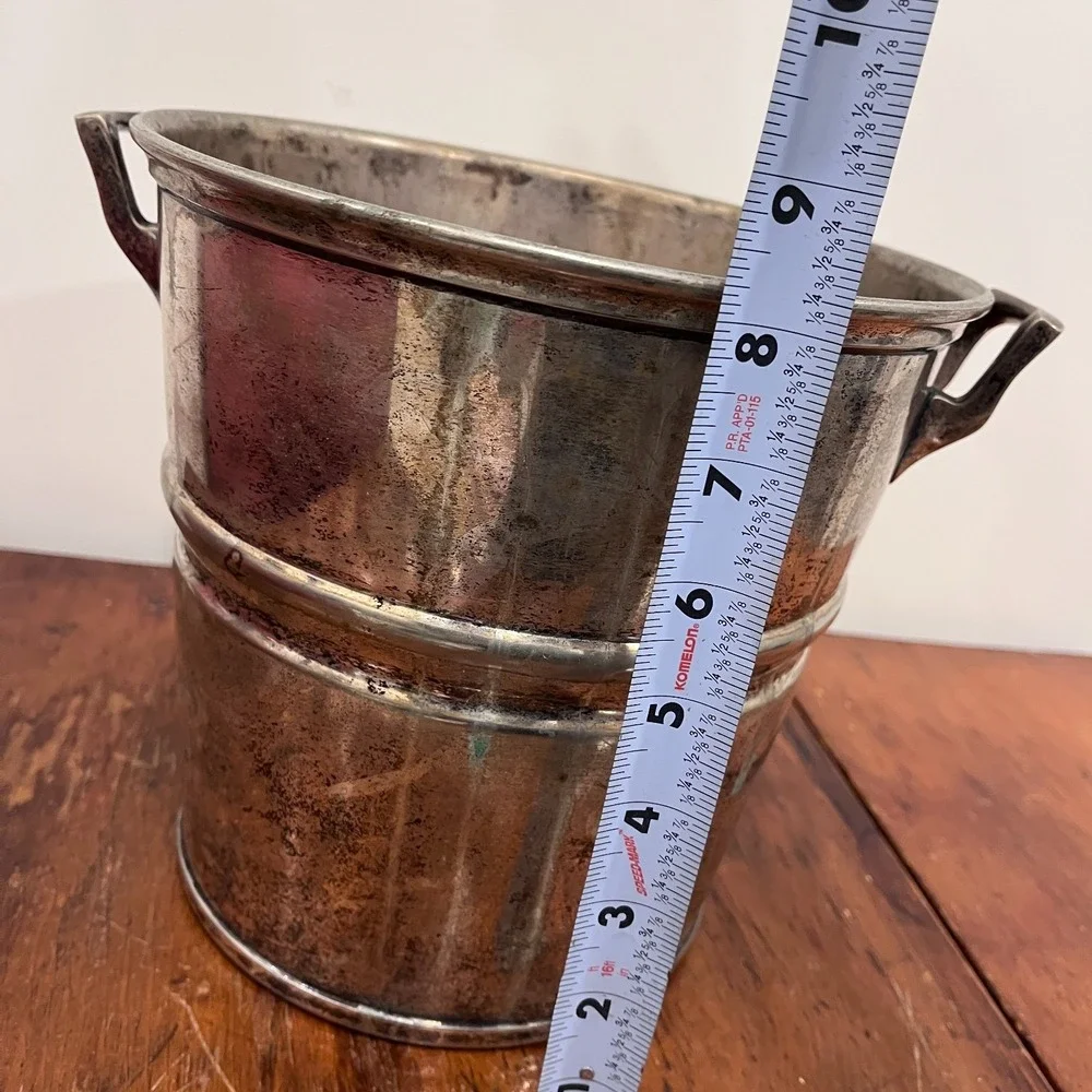 Art Deco Grand Silver Co Silver Plated Hotel Ware Champagne Ice Wine Bucket